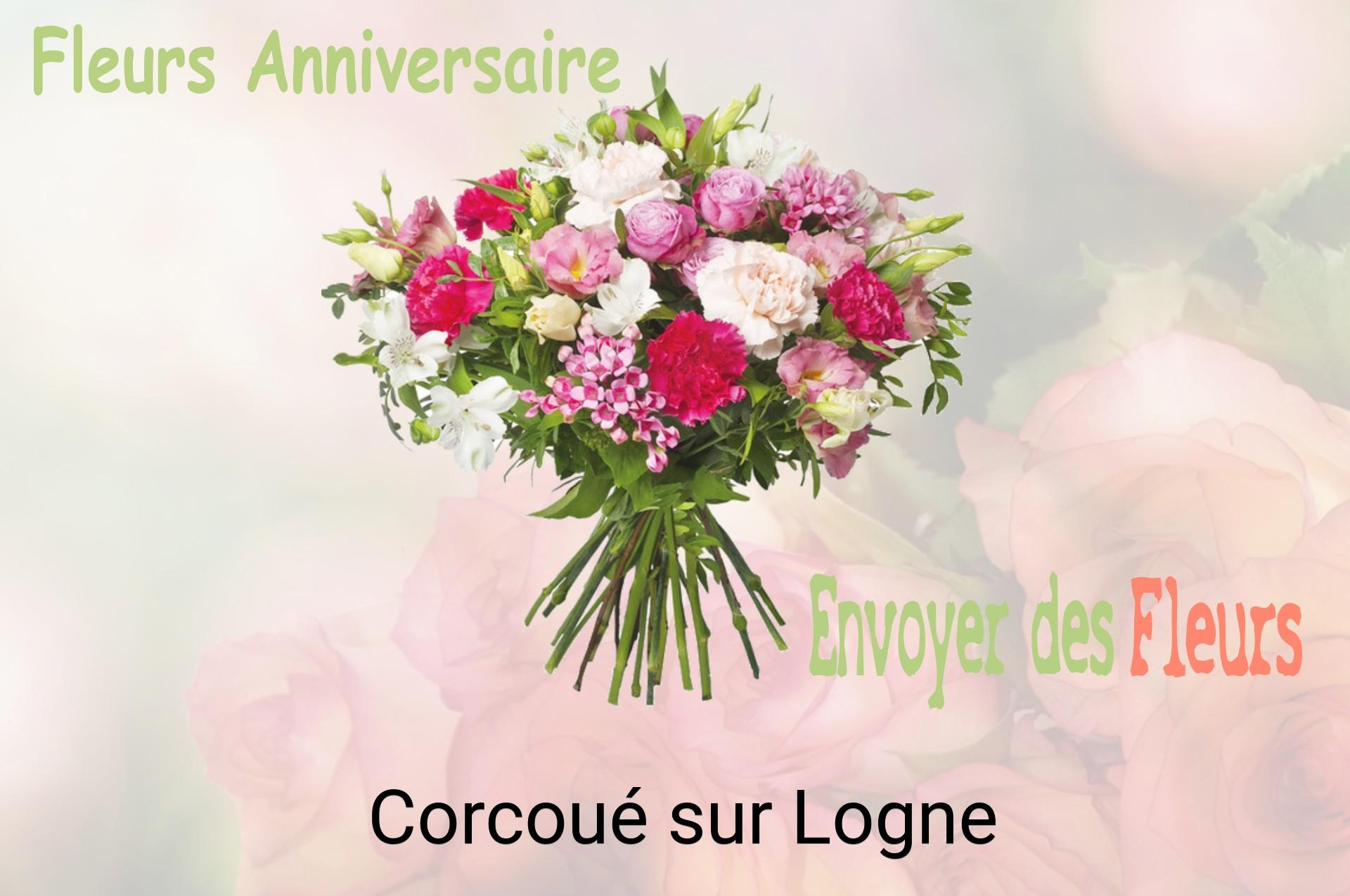 Bouquet de fleurs d’anniversaire livré à Corcoué-sur-Logne