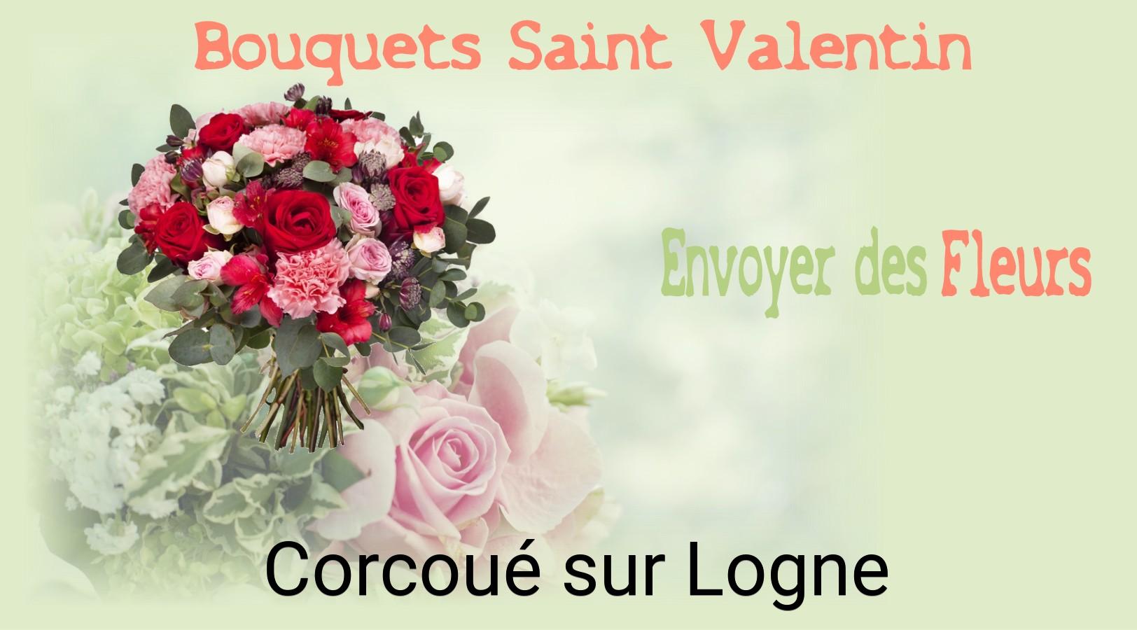 Roses de Saint-Valentin livrées à Corcoué-sur-Logne